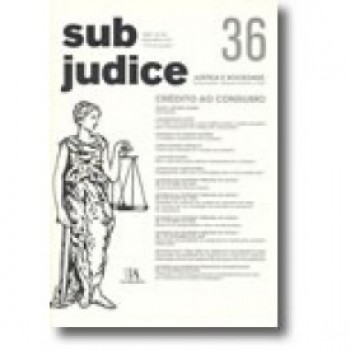 Sub Judice 36 - Crédito ao Consumo