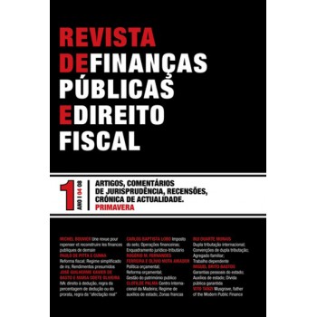 Revistas de Finanças Públicas e Direito Fiscal