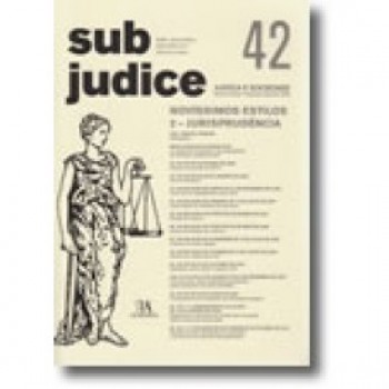 Sub Judice 42 - Novíssimos Estilos, 2 - Jurisprudência