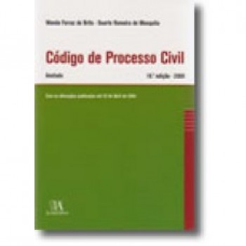 CODIGO DE PROCESSO CIVIL - ANO - 9789724038667