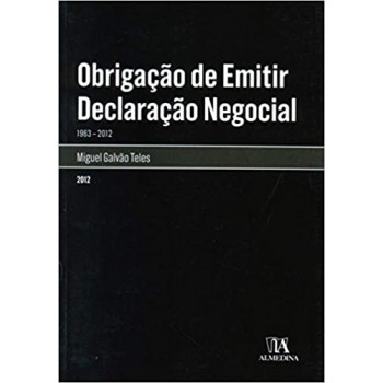 OBRIGACAO DE EMITIR DECLARAÇÃO NEGOCIAL