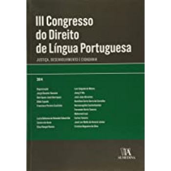 III CONGRESSO DO DIREITO DE LINGUA PORTUGUESA