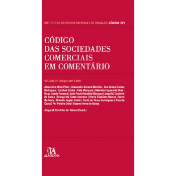 CODIGO DAS SOCIED.COMERCIAIS EM COMENT VOL VII