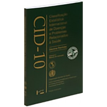 CID-10: Volume 2: Classificação Estatística Internacional de Doenças e Problemas Relacionados à Saúde