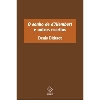 O sonho de d Alembert e outros escritos